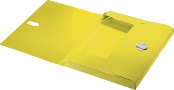 LEITZ hæfteboks genbrug 4,0 cm gul (46230015)