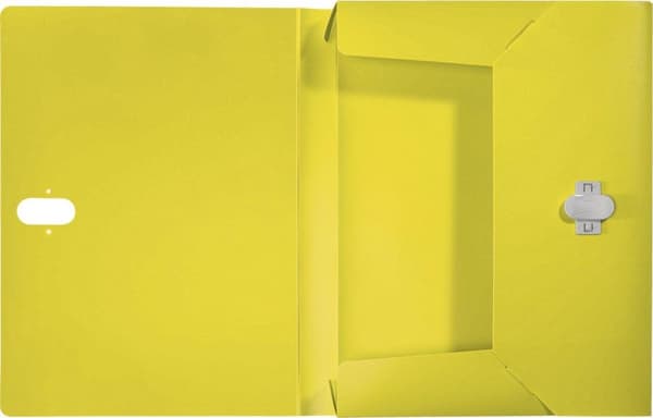 LEITZ hæfteboks genbrug 4,0 cm gul (46230015)