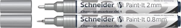 2 Schneider Färgmarkörer krom 0,8 - 2,0 mm (ML06011501)