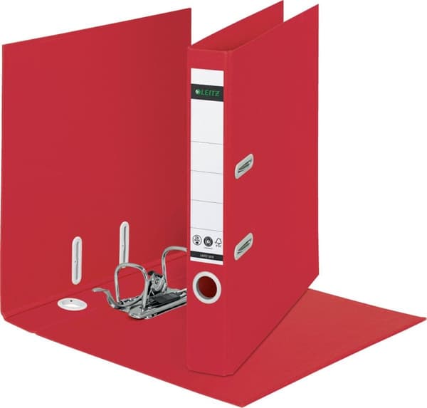 Folder Recycle 180° A4 kapea punainen (10190025)