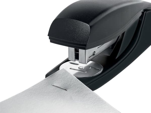 Leitz NeXXt 56060095 - 25 ark - Sort - Standard Clinch - 24/6 - 26/6 - Metal - Plast - 80 g/m² (56060095)