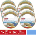 Miniatyrbild 2 av 4: tesa UNIVERSAL 56171 dubbelhäftande tejp (L x B) 10 mx 50 mm 6 st (56171)