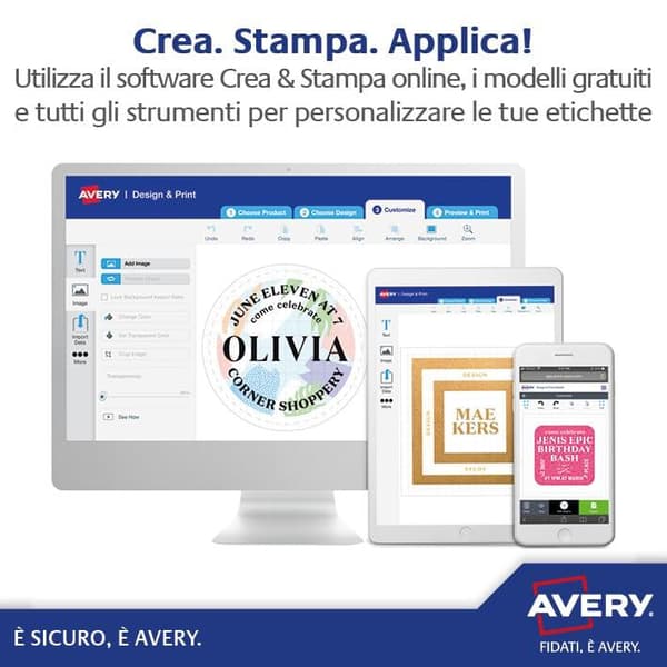 AVERY Zweckform -lappu, folio, matta, 90 x 50 mm, valkoiset viistetyt kulmat, kestävä, vedenpitävä, repeytymätön, - 1 kpl (T3002-10)