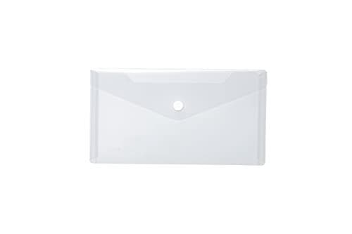 HERMA dokumentfodral, PP, DIN lång, olika färger, format: 220 x 120 mm, med tryckknappar - 1 st (20031)