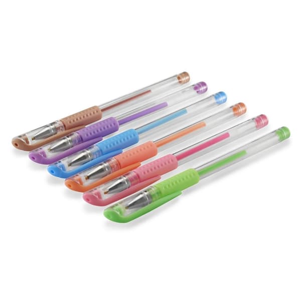 Hama Gel Pen Set med 6 Pastell (00007563)
