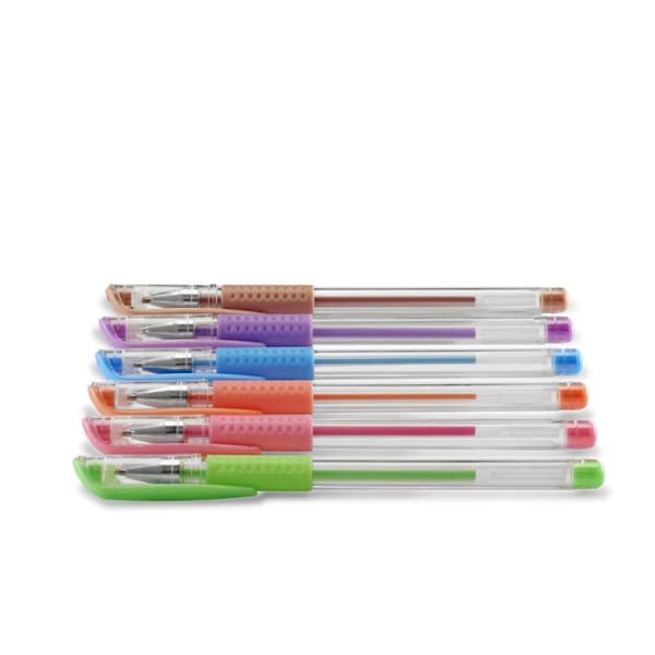Hama Gel Pen Set med 6 Pastell (00007563)