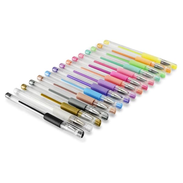 Hama “Pastel & Classic” gelpenne, sæt med 15 stk (00007564)