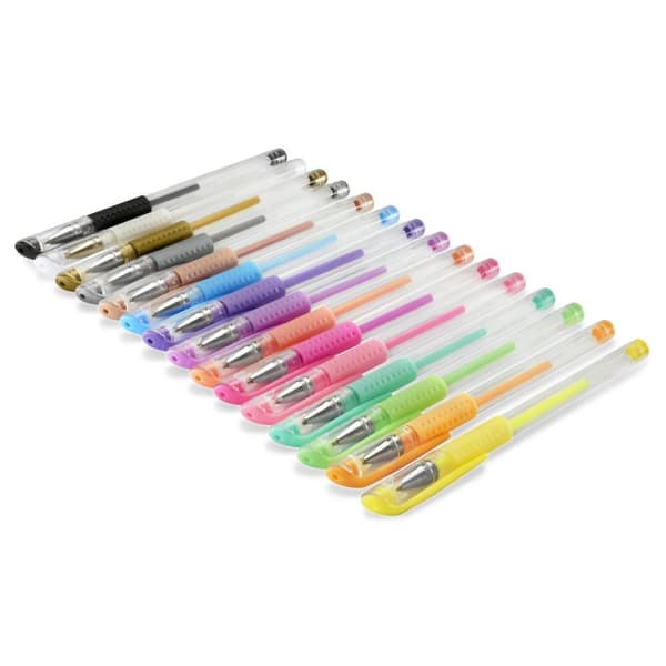 Hama “Pastel & Classic” gelpenne, sæt med 15 stk (00007564)