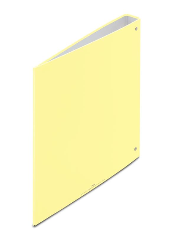 Hama folder med 4-rings kombinationsmekanisme, rygbredde 39 mm, gul (00007549)