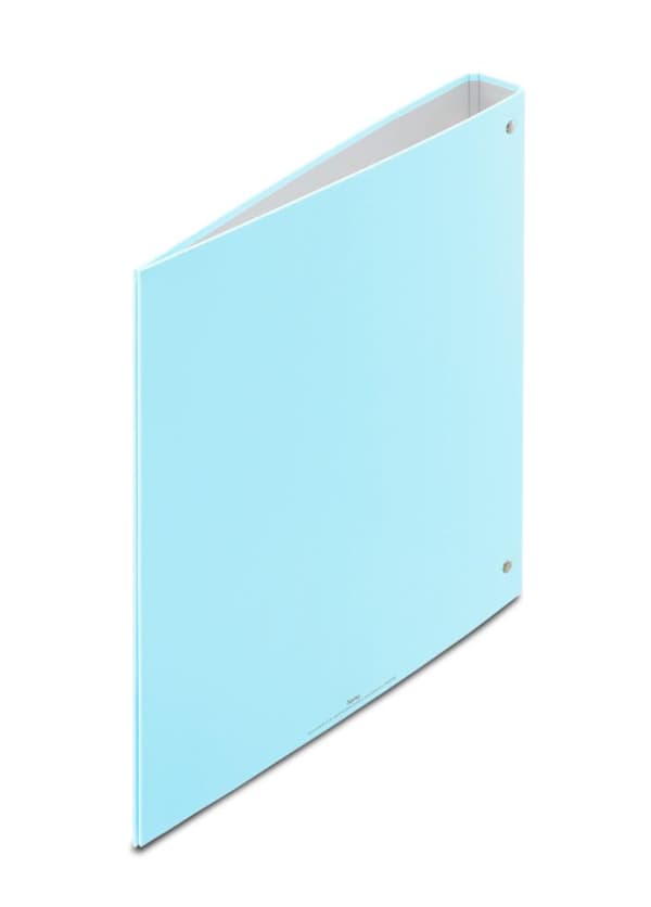 Hama folder med 4-ring kombinationsmekanisme, rygbredde 39 mm, blå (00007551)