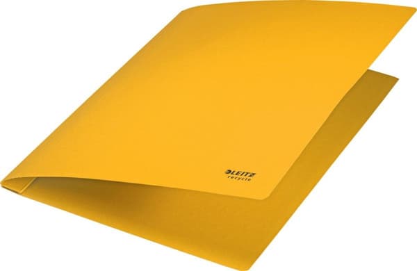 Leitz 39040015 - Perinteinen tiedostokansio - A4 - Pahvi - Keltainen - Vaaka muotokuva - 250 arkkia (39040015)