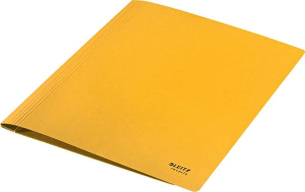 Leitz 39040015 - Perinteinen tiedostokansio - A4 - Pahvi - Keltainen - Vaaka muotokuva - 250 arkkia (39040015)