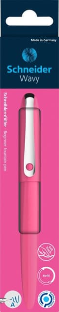 Miniatyrbillede 1 af 3: Schneider fyldepen - Bølget - pink - S-162119