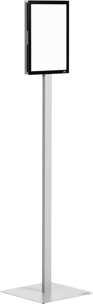 Holdbart INFO STAND BASIC A4 1 PC 501257 (501257), Informationsstandard, A4, Metal, Plast, Grå, 21 cm, 29,7 cm