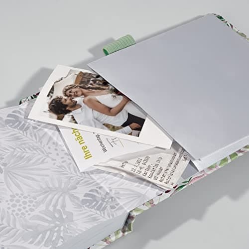 Sigel Jolie JN354 Notebook A6+ 79 ark Svart - Grön - Mint - Rosa - Röd - Vit (JN354)