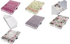 Sigel Jolie JN354 Notebook A6+ 79 ark Svart - Grön - Mint - Rosa - Röd - Vit (JN354)