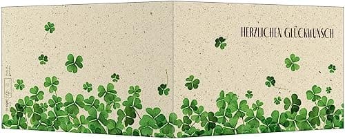 sigel gratulationskort "Luck", DIN A6 - för marknaden: D / L / A / CH - 1 st (DS615)