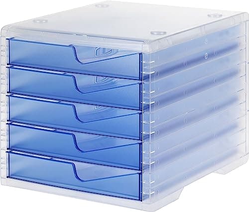 styro® 275 skuffeboks styroswingbox lys - gennemsigtig/kornblomst