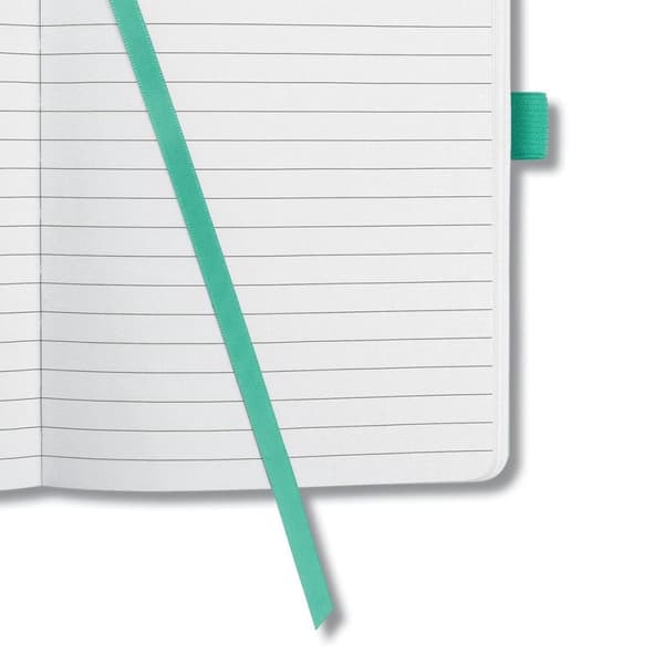 sigel Notebook Jolie Flair, kunstlæder, DIN A6, mintgrøn 95 x 105 mm, foret, 80 g/m² hvid p