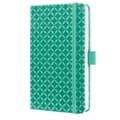Miniatyrbillede 1 af 3: sigel Notebook Jolie Flair, kunstlæder, DIN A6, mintgrøn 95 x 105 mm, foret, 80 g/m² hvid p