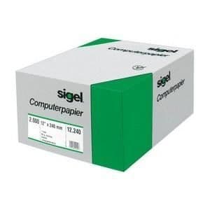 Sigel Continuous Listing Paper, 375 x 20,32 cm (8…