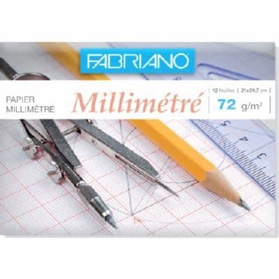 FABRIANO Millimeterpåse 72g 21*29,7 cm