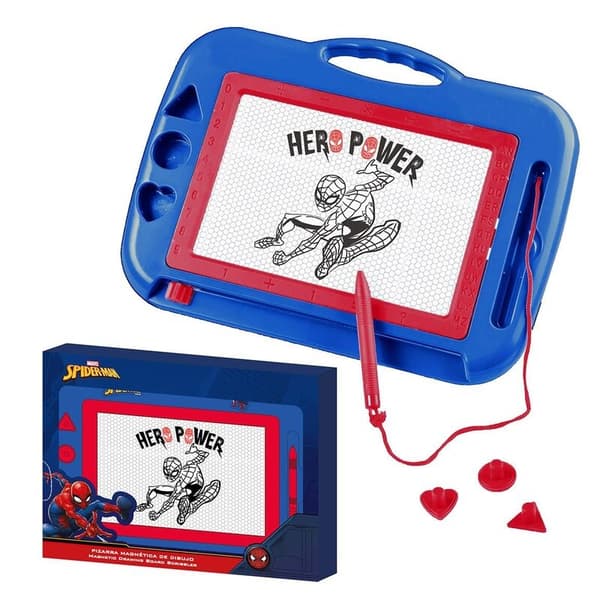 Marvel Spiderman magntetic scribber