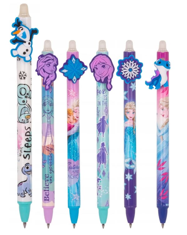 Frozen Frozen Colorino pyyhittävä automaattinen kuulakärkikynä
