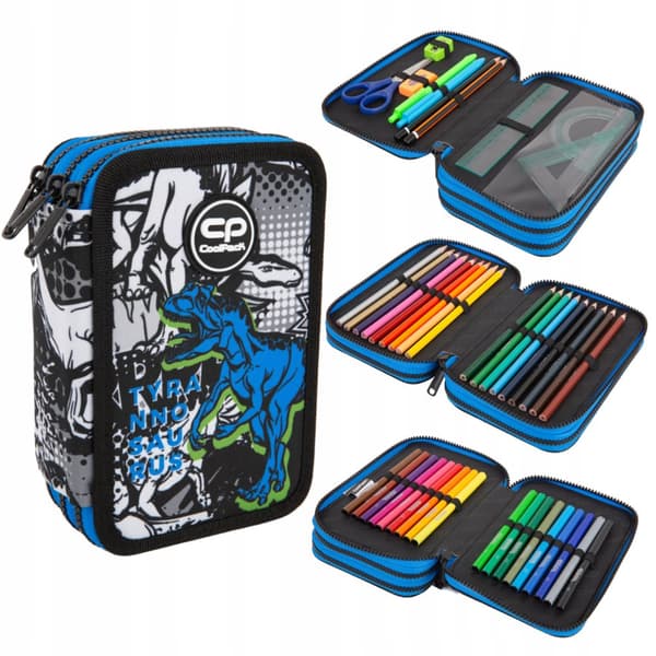 Trippel pennfodral med utrustning Jumper 3 T-Rex Patio Coolpack