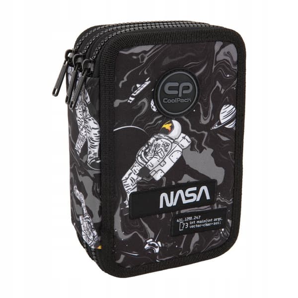 Tredobbelt penalhus med udstyr Jumper 3 Astronaut Patio Coolpack