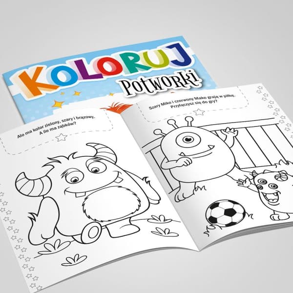 Värityssivu "Väri" Monsters Martel