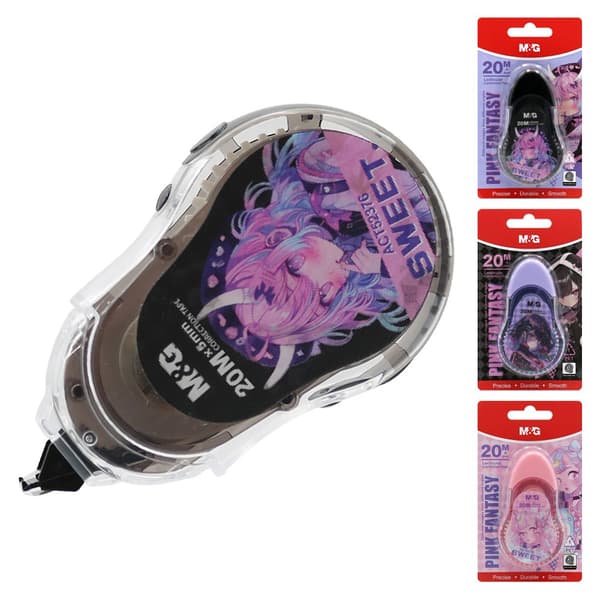 Correction Tape 20x5 Manga Pink Fantasy Anime M&G