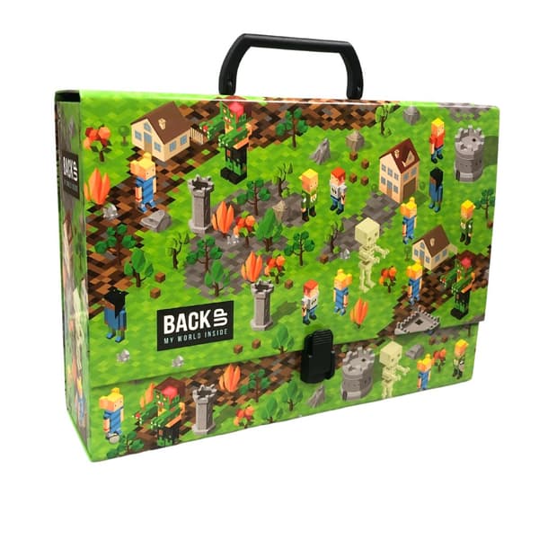 Kanto kahvalla A4 9cm 7A61 Pixele Miasto Backup Derform
