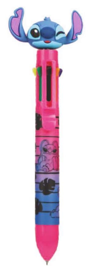 Stitch Patio Coolpack 8-farvet gelpen med figur