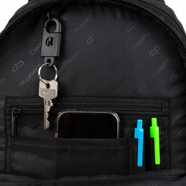 Rider Black Coolpack ungdomsrygsæk sort