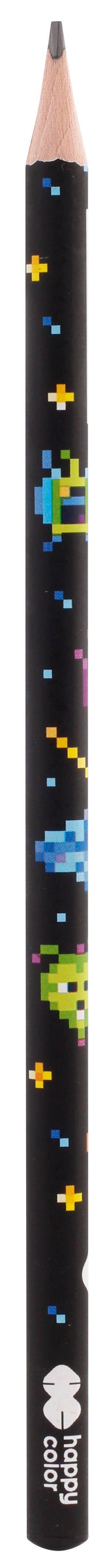 Pixi Planet Happy Color 2B trekantig penna