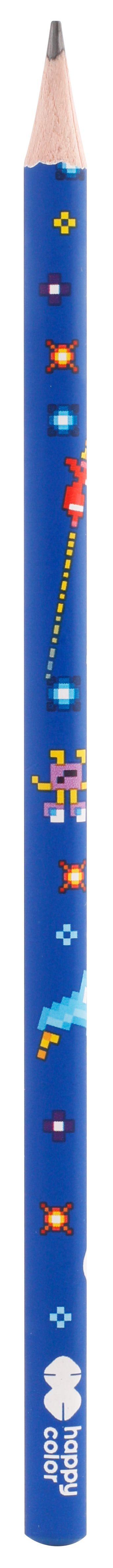 Pixi Planet Happy Color 2B trekantig penna