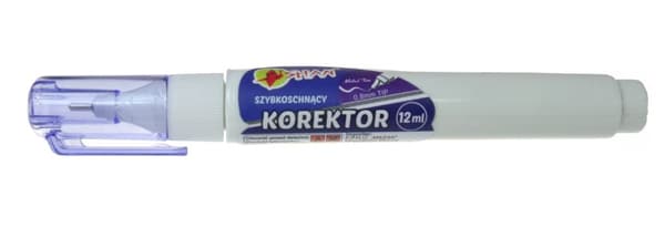 Korrigerpenna med metallspets 12ml Shan