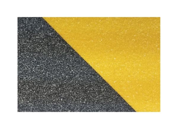 Anti-slip tape sort og gul 48mm 5m Titanum