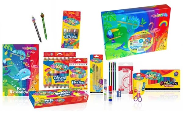 Skoleartikler Mega Creativo sæt 26 dele 89205PTR
