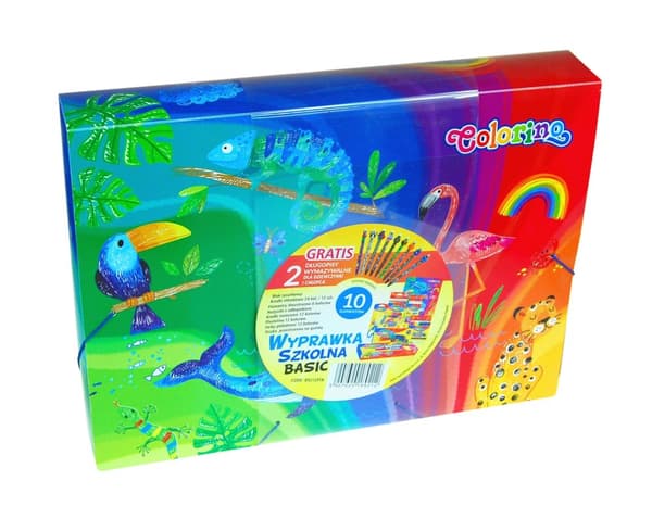 Koulutarvikkeet Basic Creativo -setti 10 kpl 89212PTR