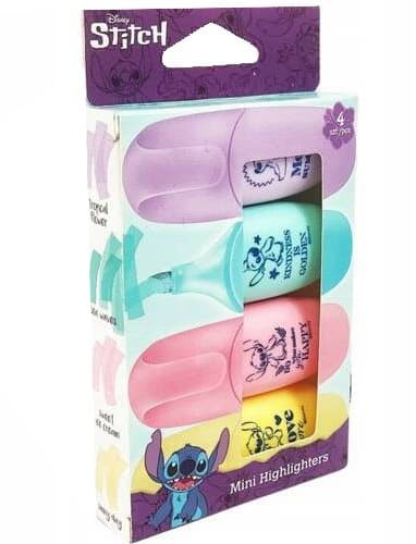 Patio Coolpack mini Disney Fashion Stitch highlighter, pakke 4