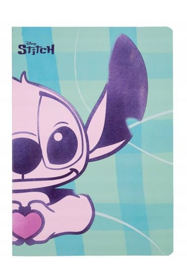 Notebook A5 60k Patio Disney Fashion Stitch linjemønster 1 2024