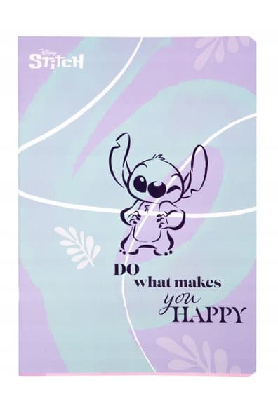 Notebook A5 60k line Patio Disney Fashion Stitch pattern 2 2024