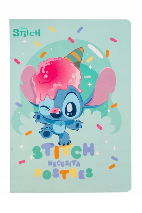 Notebook A5 60k line Patio Disney Fashion Stitch pattern 4 2024