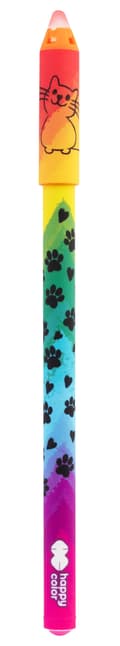 Miniatyrbild 5 av 5: Miaow! Raderbar penna Happy Color