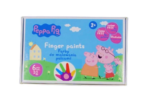 Sormimaalit 6 väriä 20ml Peppa Pig Astra