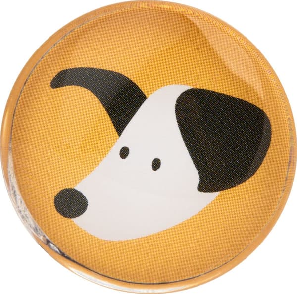 Glasmagneter 6 stk Cat&Dog Happy Color
