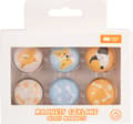 Miniatyrbillede 1 af 7: Glasmagneter 6 stk Cat&Dog Happy Color