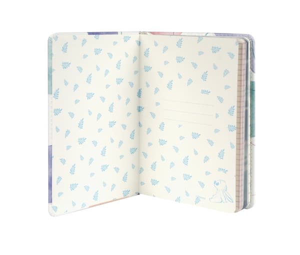 Notebook B6 Stitch Squishy 3D-mönster 1 Uteplats